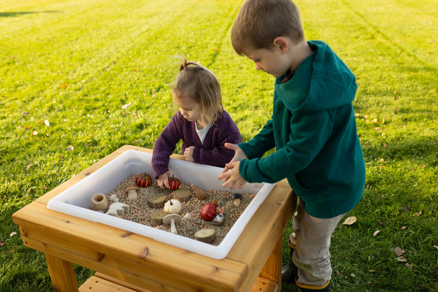 Large Bin Outdoor Sensory Table