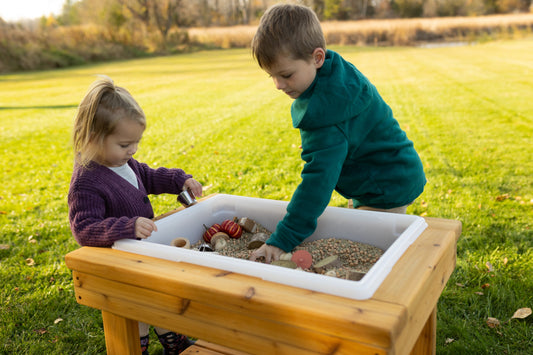 Large Bin Outdoor Sensory Table