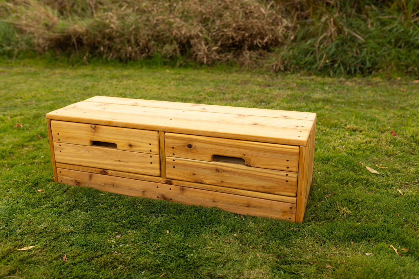 Bench with Storage Drawers