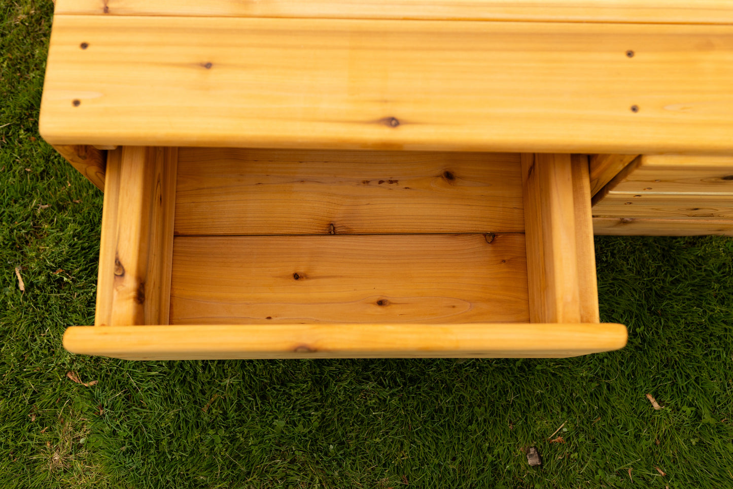 Bench with Storage Drawers