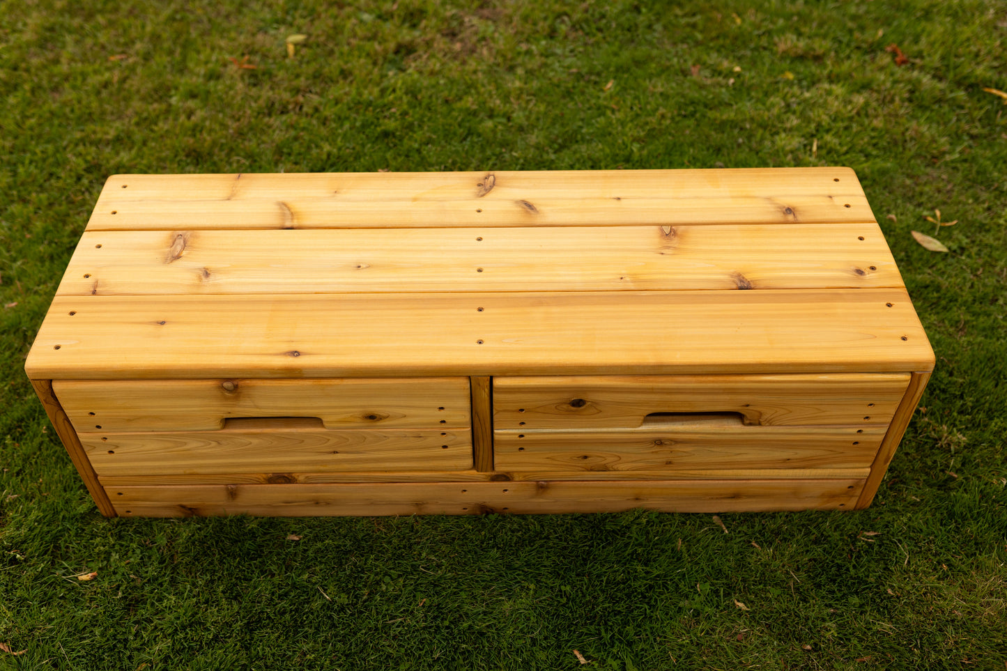 Bench with Storage Drawers