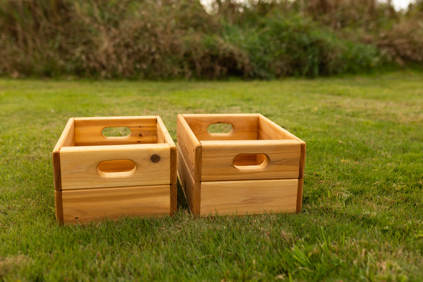 Cedar Crates Set of 2