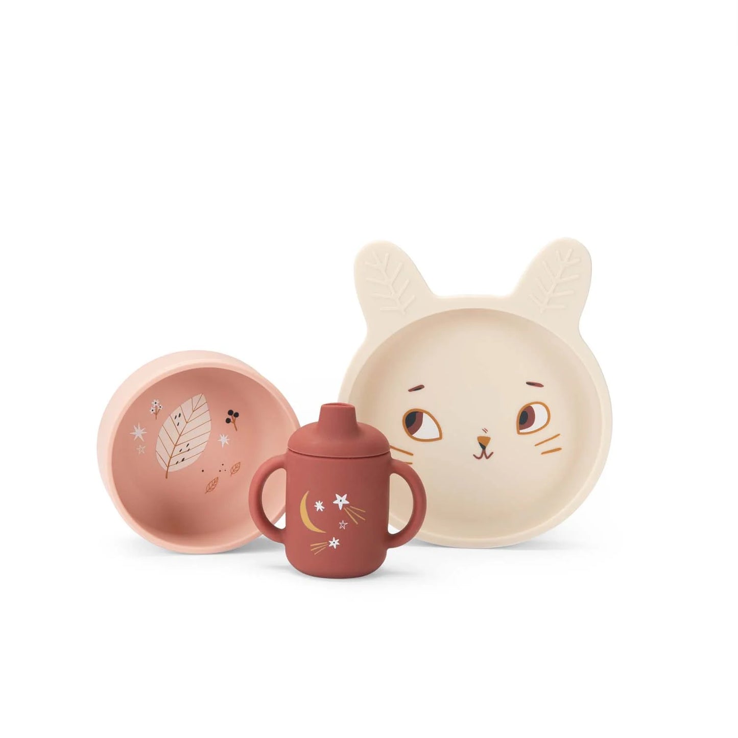 (DAMAGED BOX) Apres la Pluie - Baby Dish Set by Moulin Roty