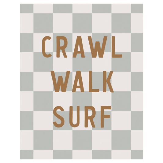 Crawl Walk Surf Banner