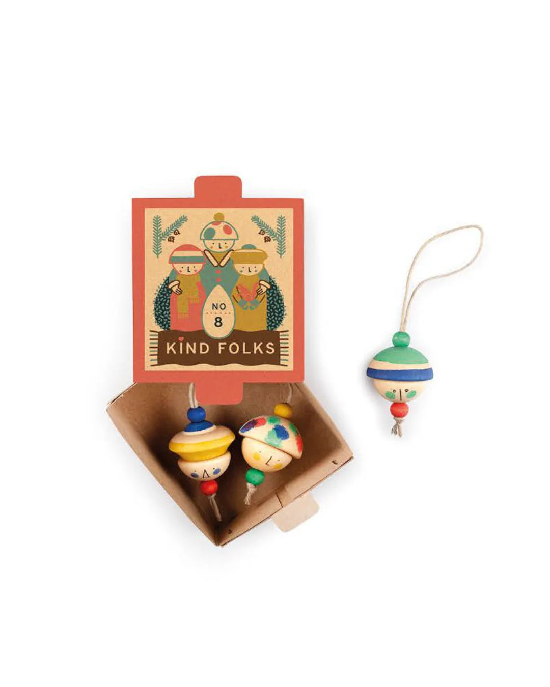 Décorations de Noël en bois Grapat