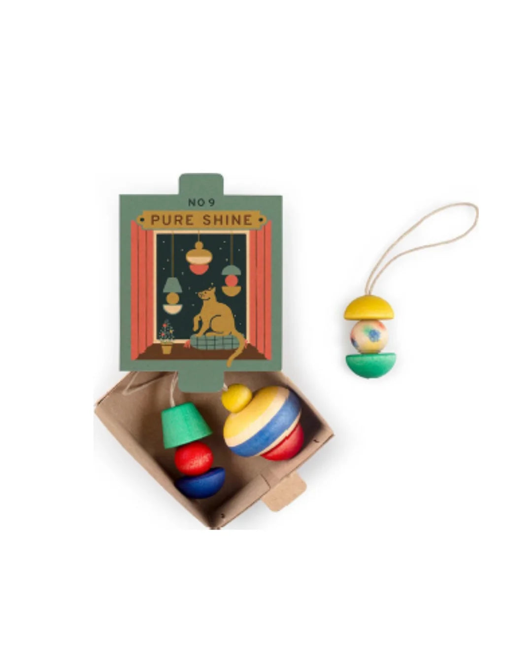 Décorations de Noël en bois Grapat