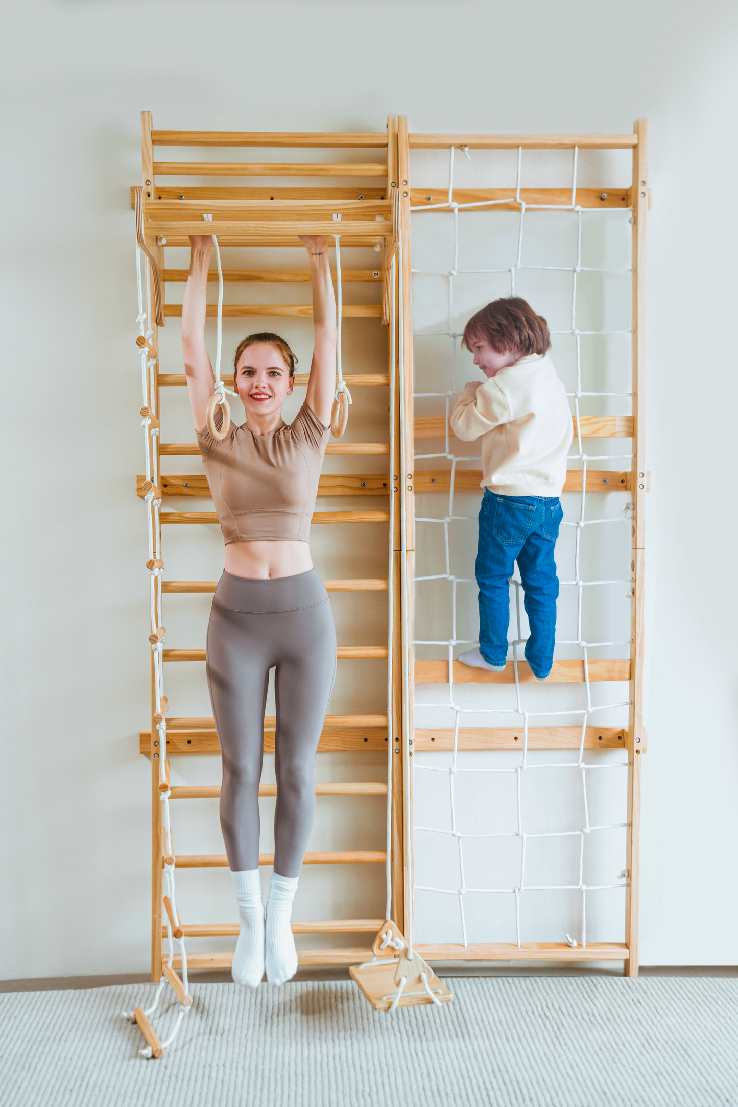 Neem Swedish Wall Ladder and Climber by Avenlur