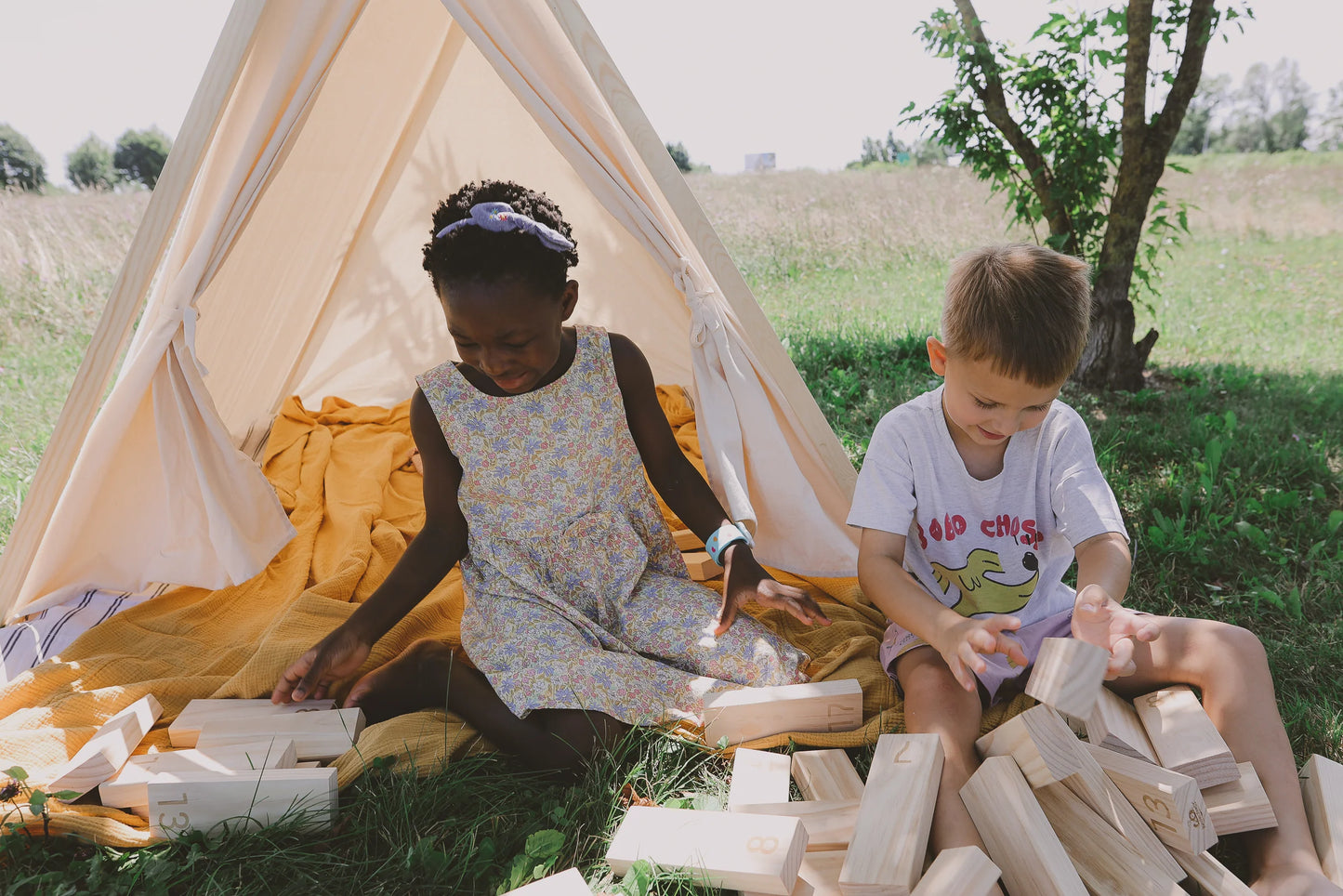 Jeu d'empilage géant Kinderfeets