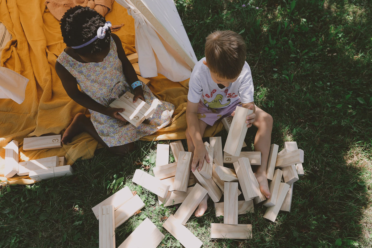 Jeu d'empilage géant Kinderfeets