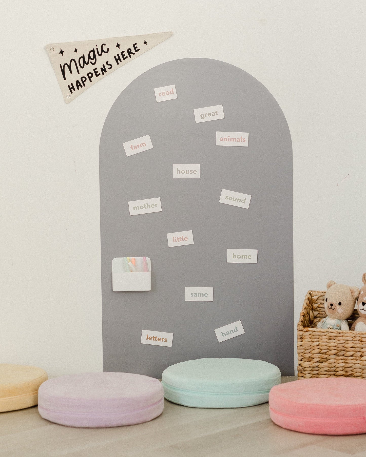 Sight Word Magnets for Early Reading & Literacy