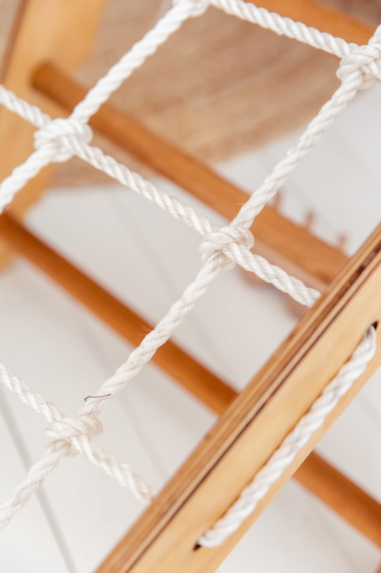 Climbing Net for Triangle Ladder - Beige