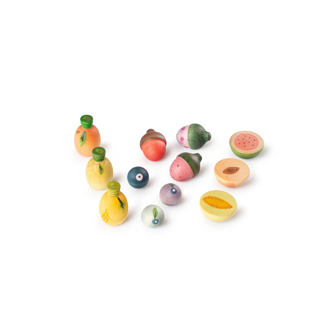 Grapat Wood Fruits (12 Pieces)