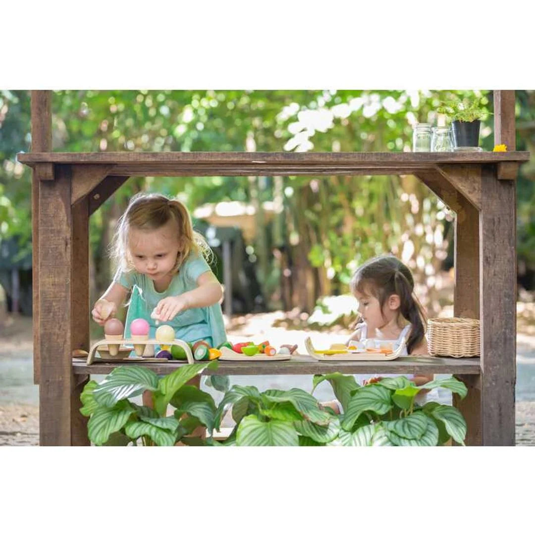 (DAMAGED BOX) Assorted Fruit & Vegetables - by Plan Toys