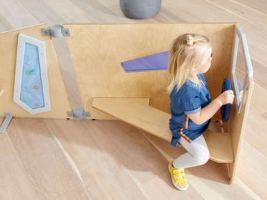 HABA Pro rise.upp Truck with Steering Wheel Room Partition, 1385438