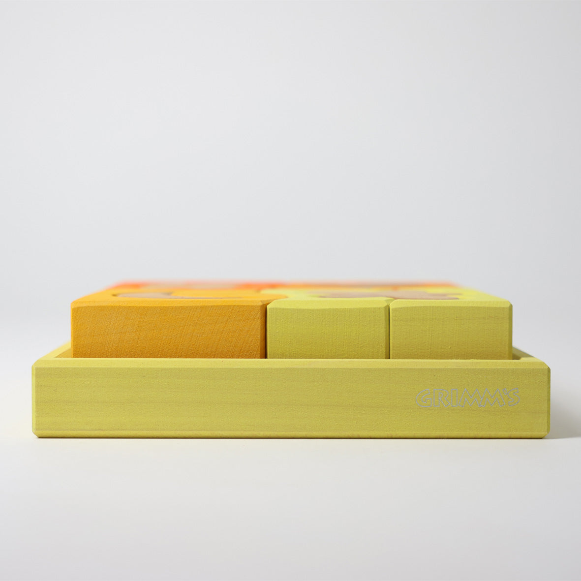 Grimm's - Yellow Shapes Building Set Creative Puzzle