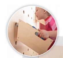 HABA Pro 14-Piece Perforated Wall Panel Role-Play Combination (1458963)