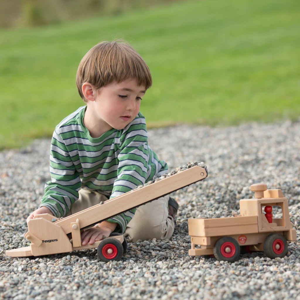 Fagus Conveyer Belt Accessory - Wooden Play Vehicles from Germany