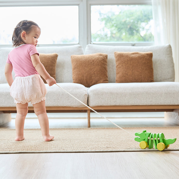 Dancing Alligator Pull Toy by PlanToys