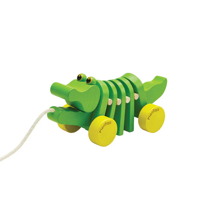 Dancing Alligator Pull Toy by PlanToys