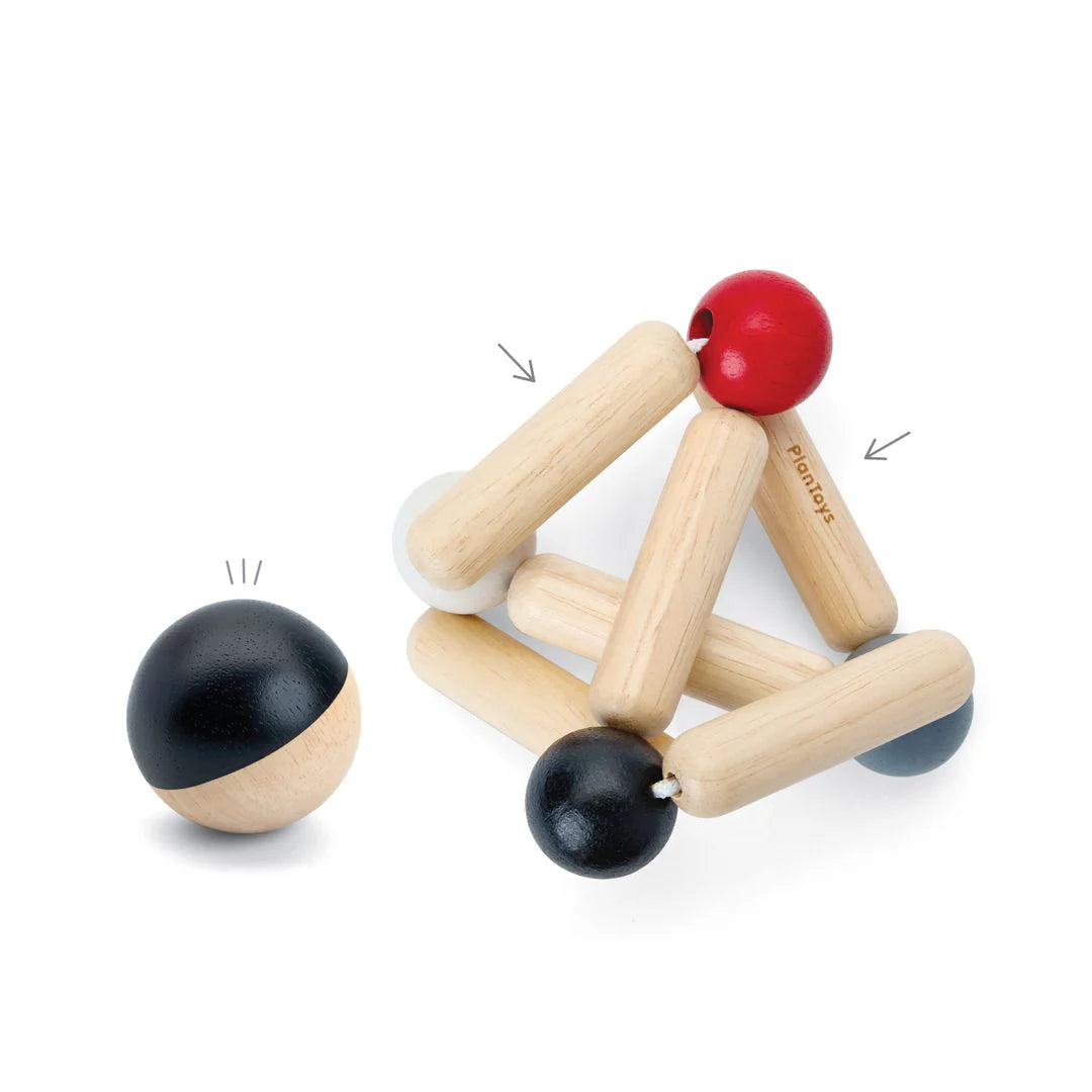 Triangle Clutching Toy (High Contrast) by PlanToys