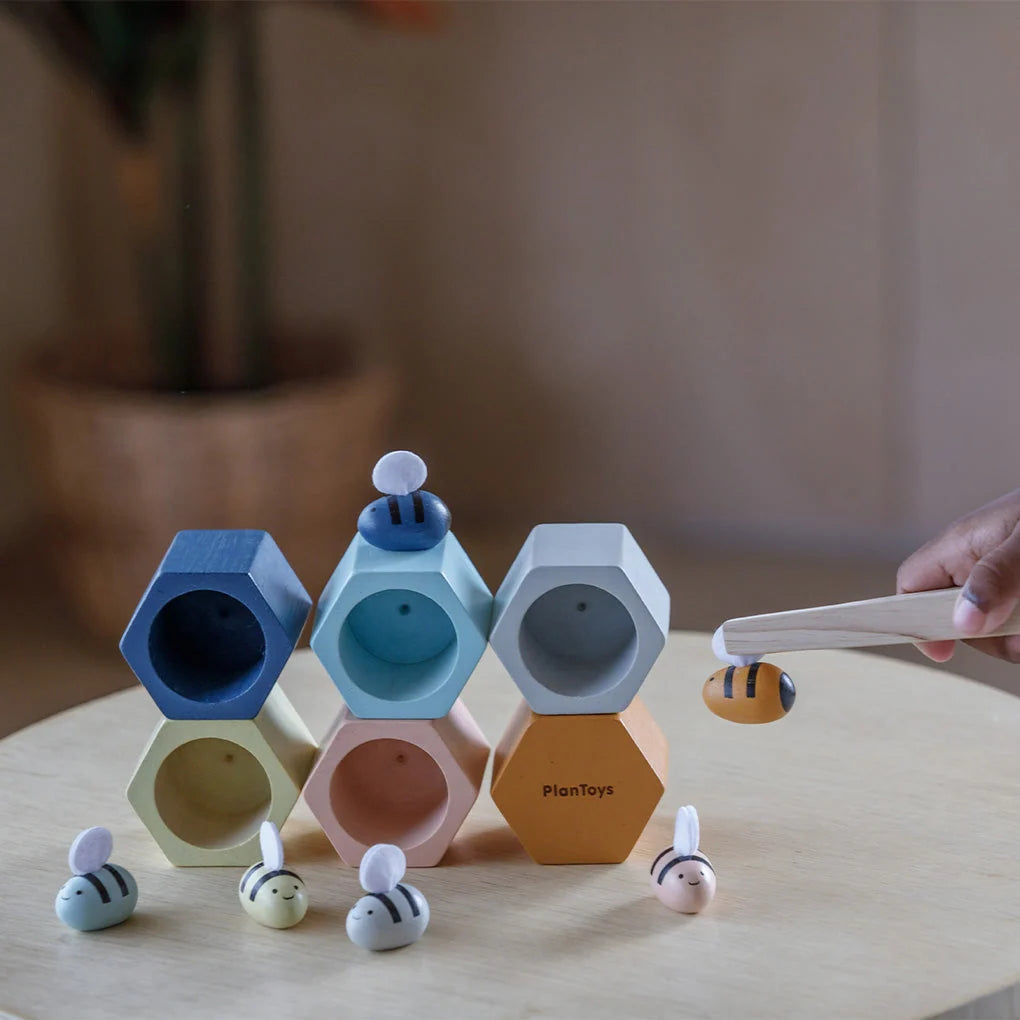 Beehives Orchard Dexterity Game by PlanToys