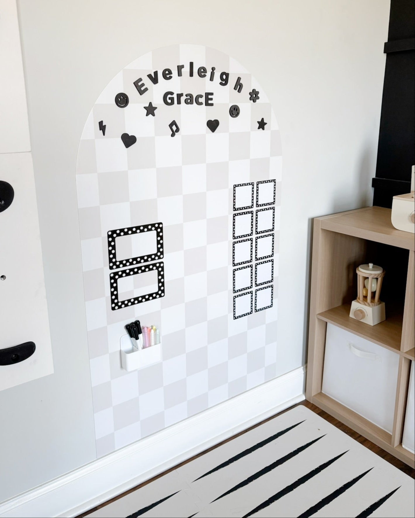 MEGA Magic Playwall - Arch Magnetic Wall Decal for Kids