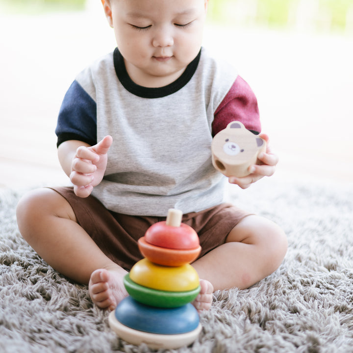 Stacking Ring Bear by PlanToys