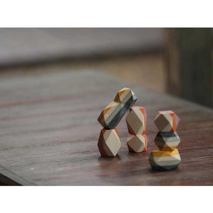 Geo Stacking Rock by PlanToys