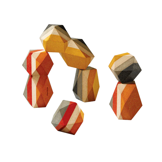 Geo Stacking Rock by PlanToys