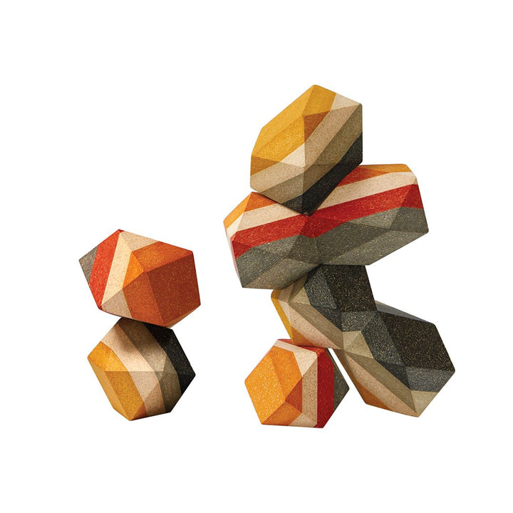 Geo Stacking Rock by PlanToys