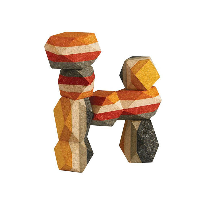 Geo Stacking Rock by PlanToys