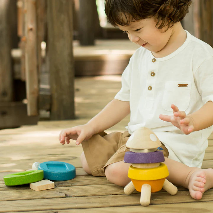 Stacking Rocket by PlanToys