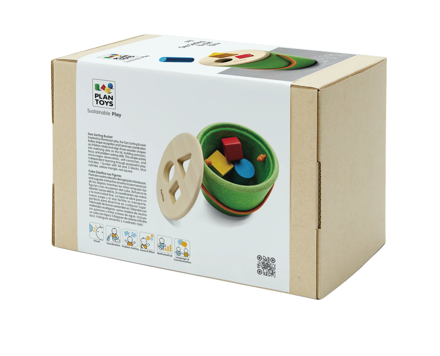 Geo Sorting Bucket by PlanToys