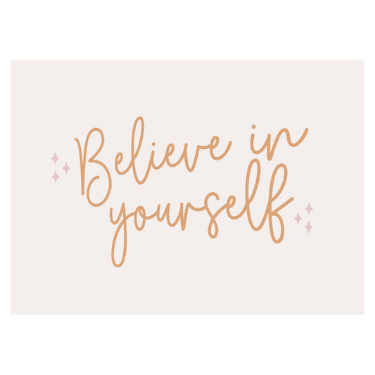 Believe In Yourself Banner