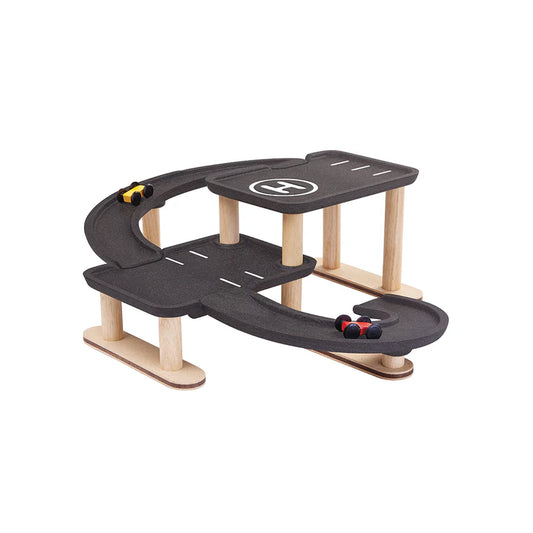 PlanToys Race N Play Parking Garge