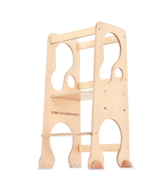 Kinderfeets Pikler Learning Tower - Natural