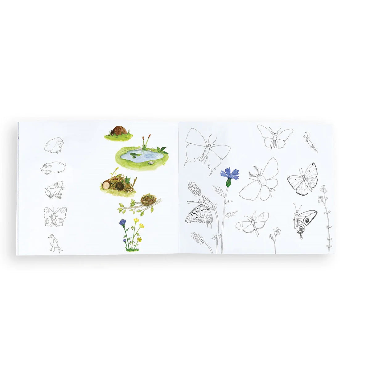 (DAMAGED) Le Jardinier - Activity Booklet by Moulin Roty