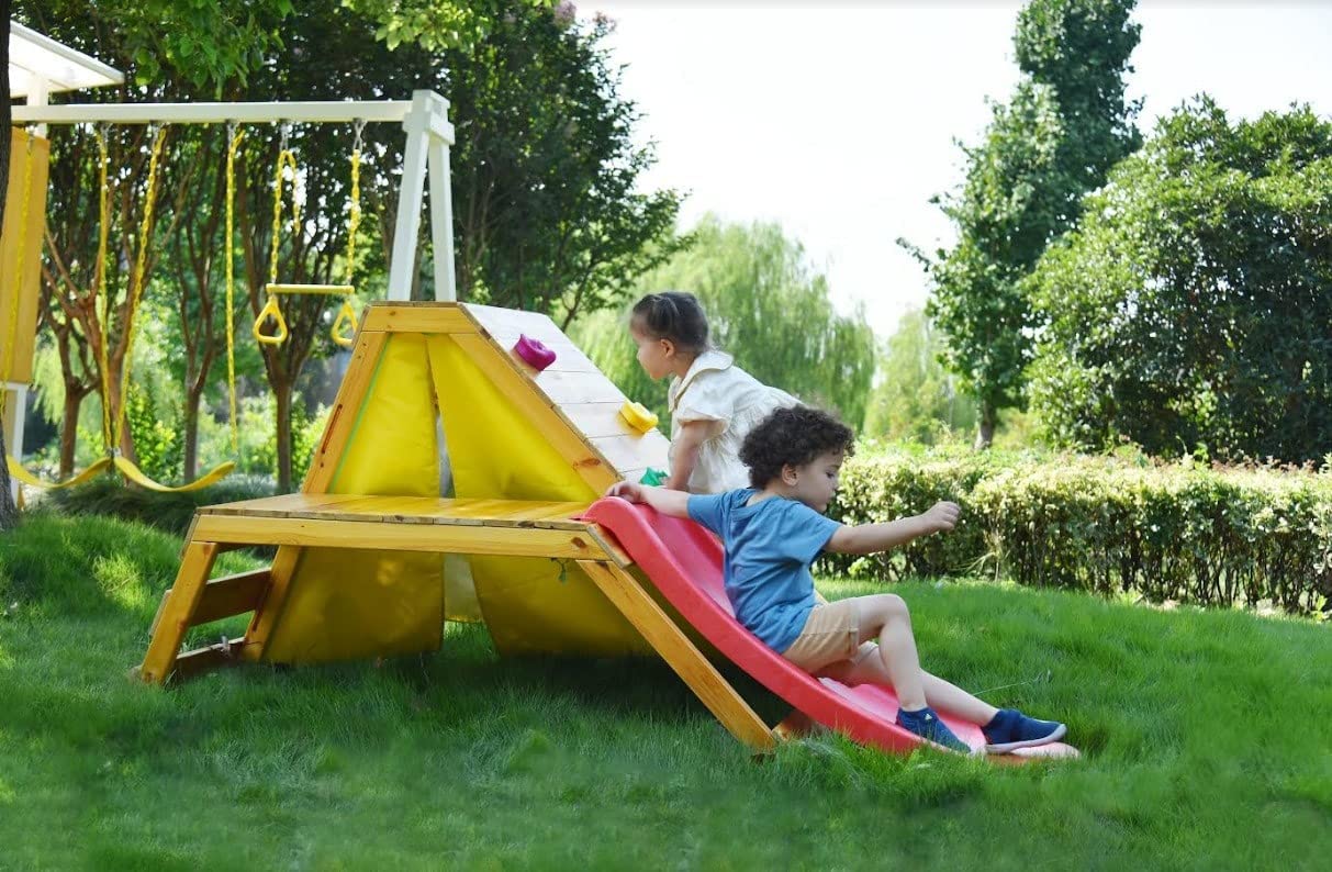 Palm - 5-in-1 Outdoor and Indoor Playground Playset by Avenlur