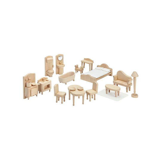 Victorian Furniture Set - Miniature Play House Furniture by PlanToys