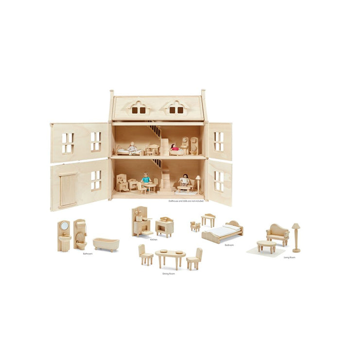 Victorian Furniture Set - Miniature Play House Furniture by PlanToys