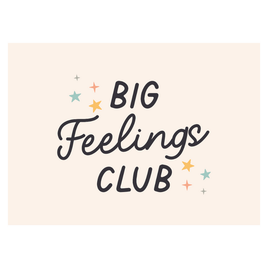 Big Feelings Club Banner (Light)