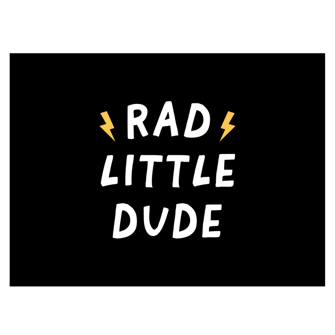 Rad Little Dude Banner