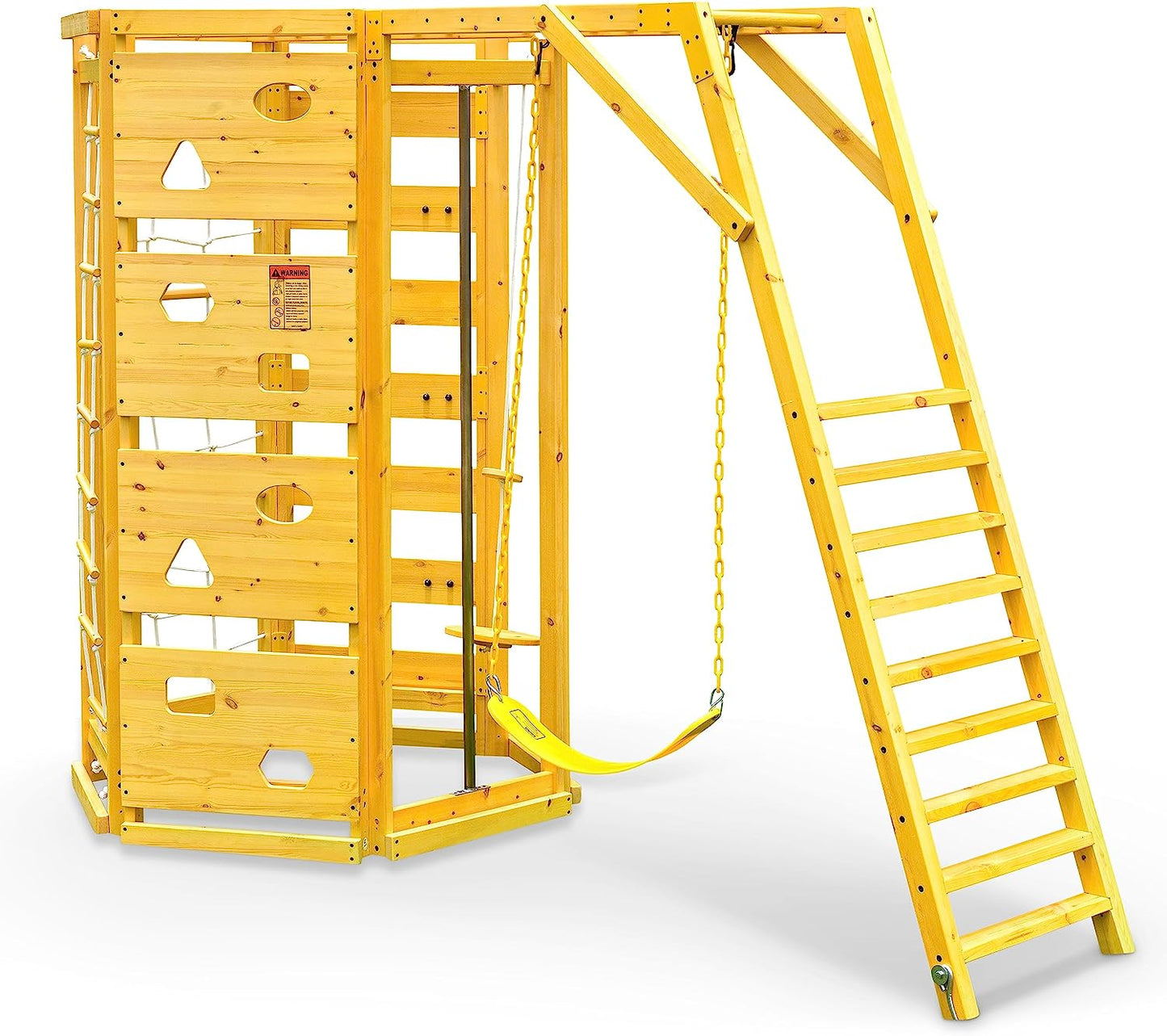 Hawthorn - Outdoor Climber with Monkey Bars, Swing, and Octagon Climber by Avenlur