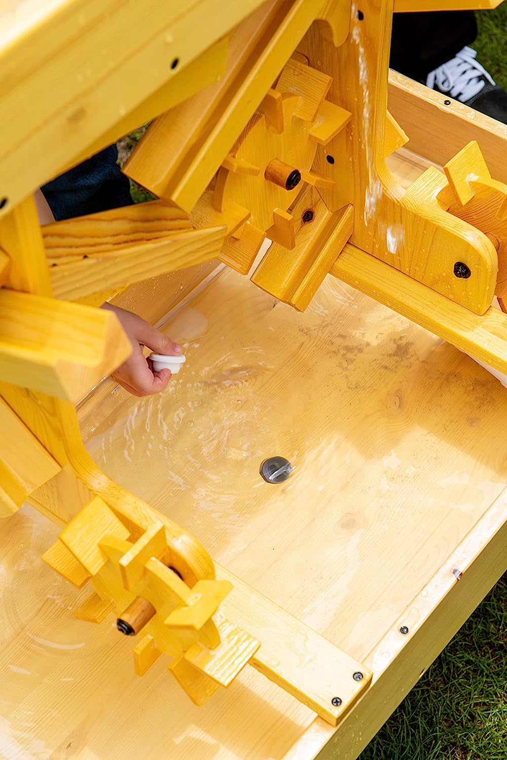 Table à eau d'extérieur en bois pour enfants et tout-petits par Avenlur 