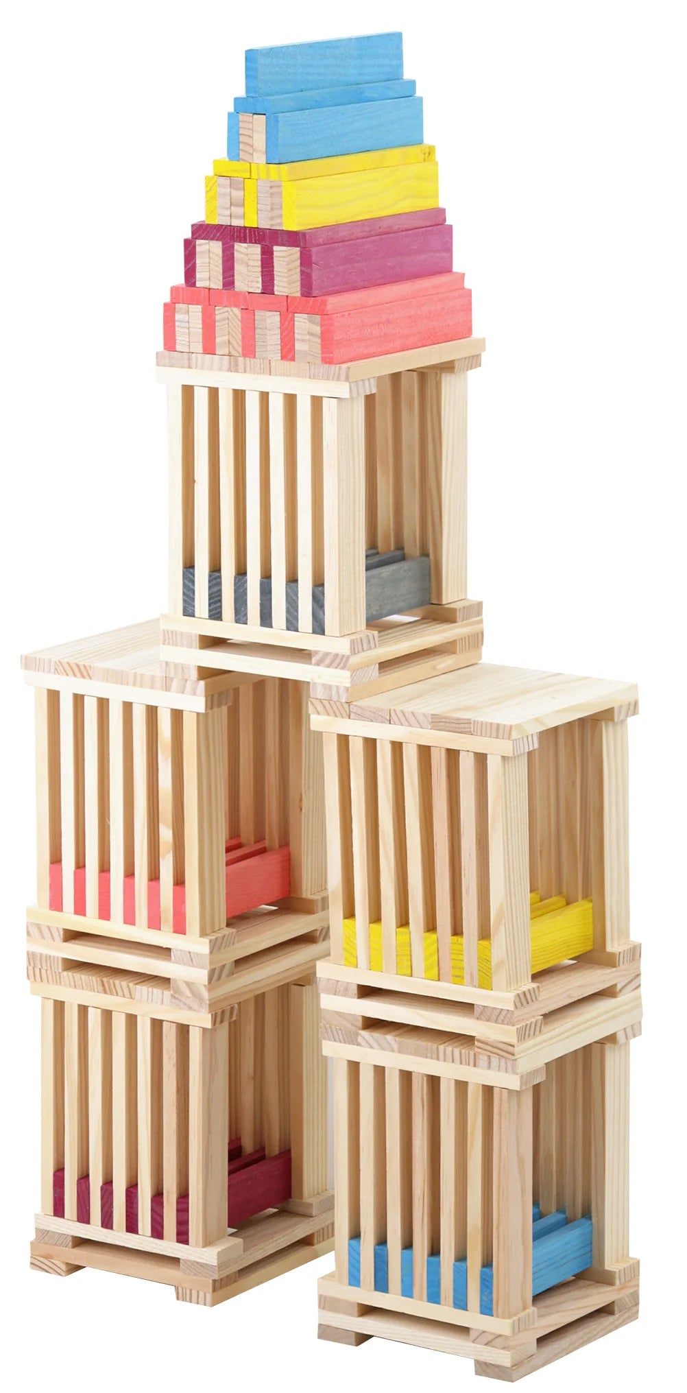 (DAMAGED BOX) TECAP 300 pc Multi-Coloured Construction Set by Jeujura