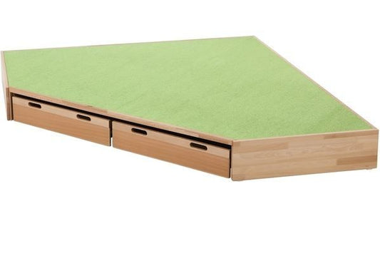 Plateforme d'angle HABA Pro grande « B » avec tapis 1846305