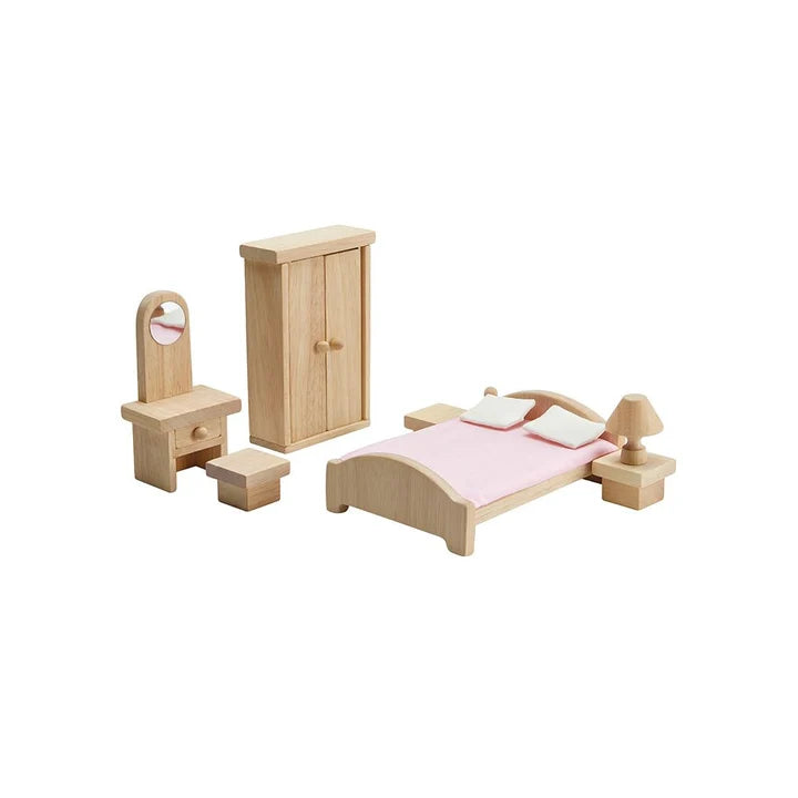 Bedroom Classic Style - Miniature Play House Furniture by PlanToys