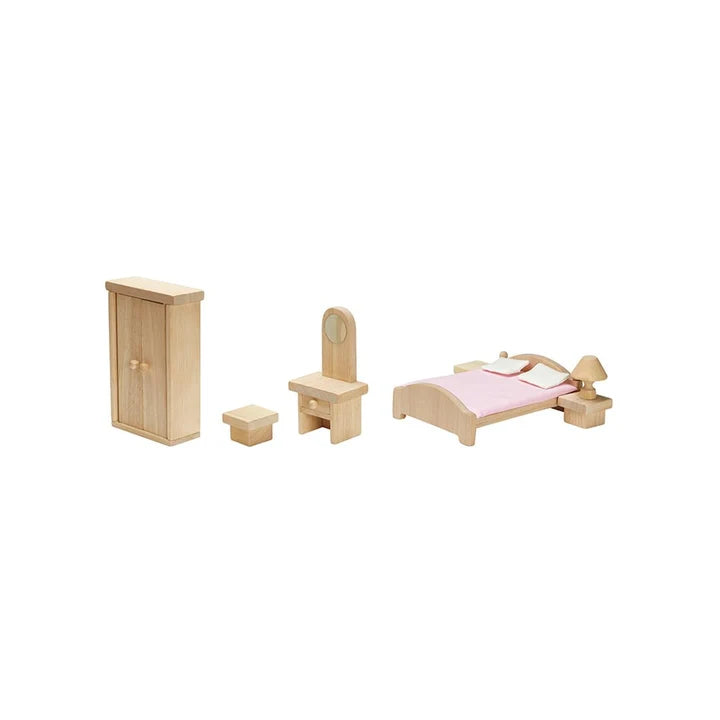 Bedroom Classic Style - Miniature Play House Furniture by PlanToys