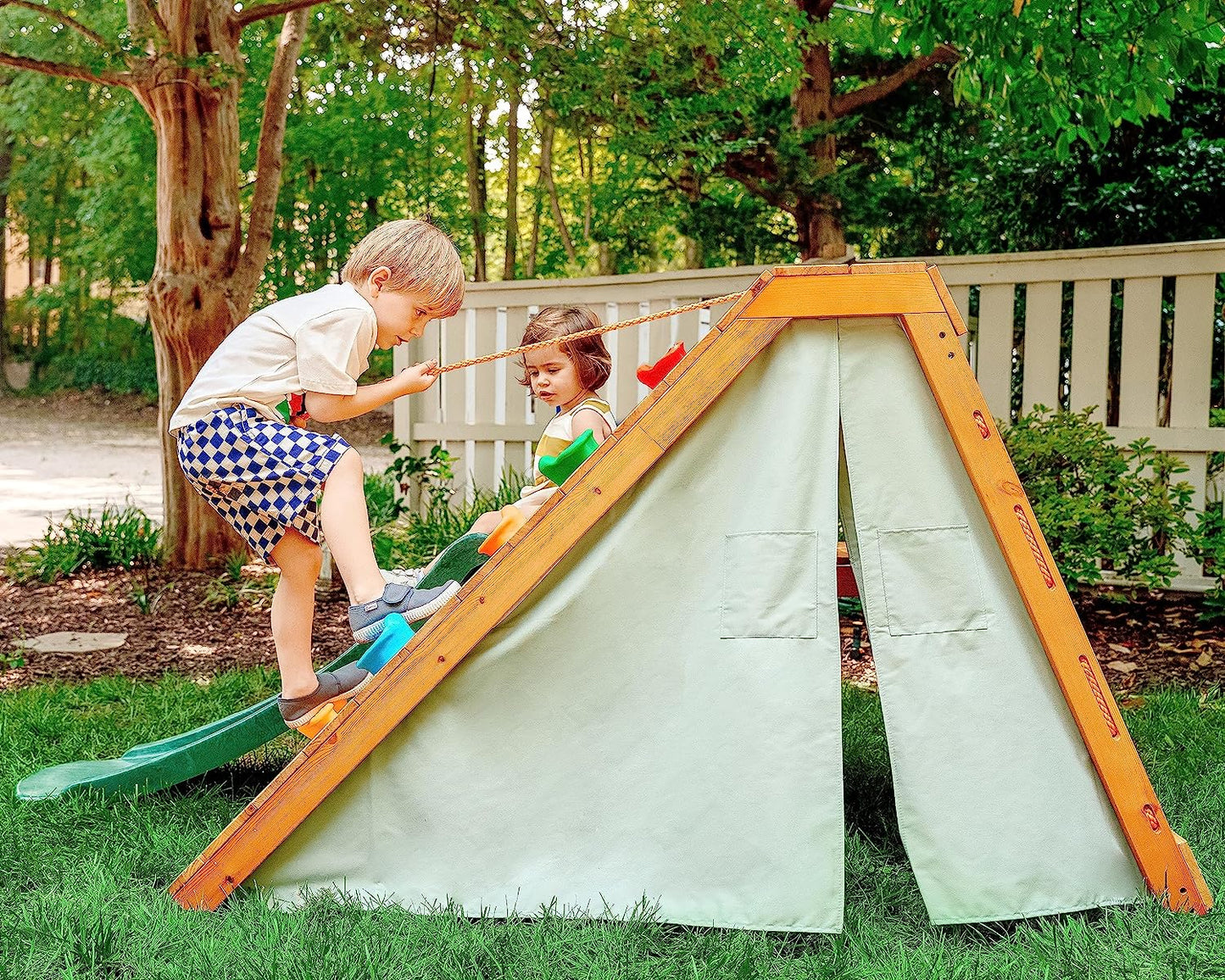 Palm - 5-in-1 Outdoor and Indoor Playground Playset by Avenlur