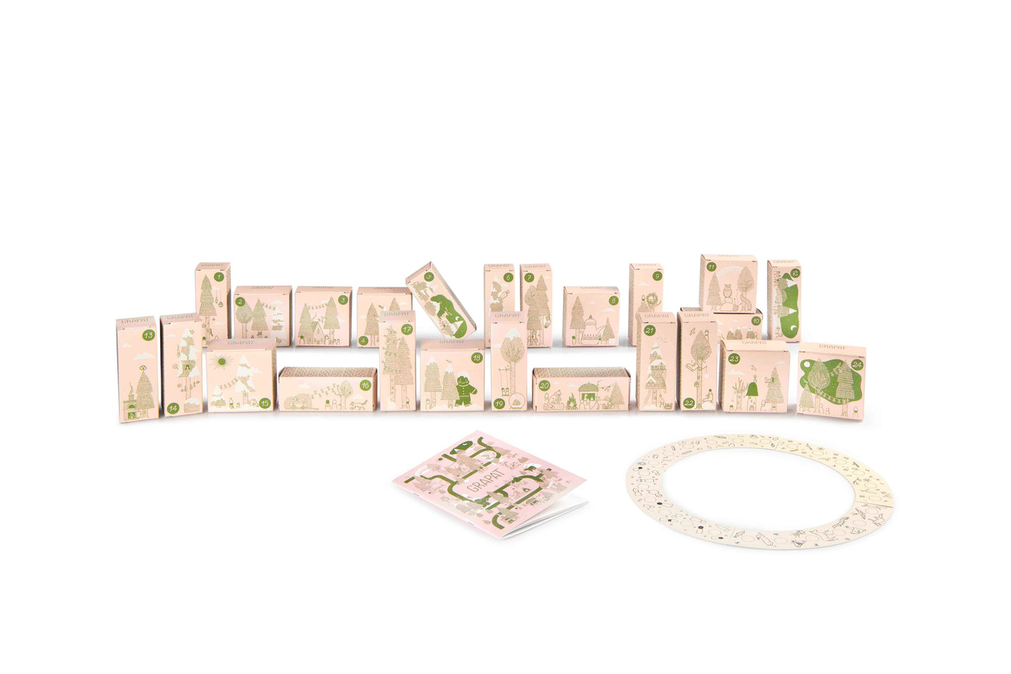 Grapat Wood Advent Calendar - 2025 Special Edition